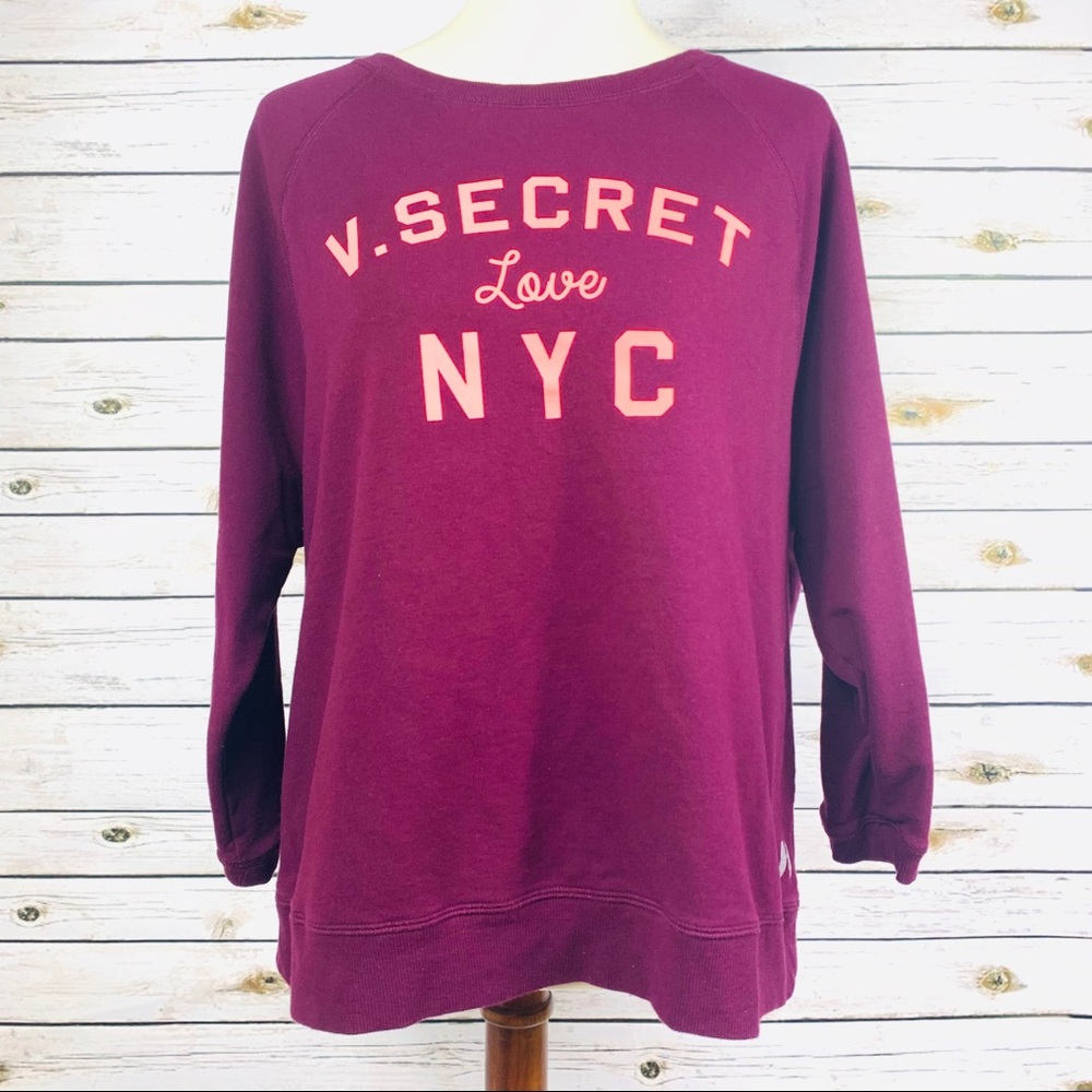 Victoria’s Secret Pullover Sweatshirt Love NYC L
